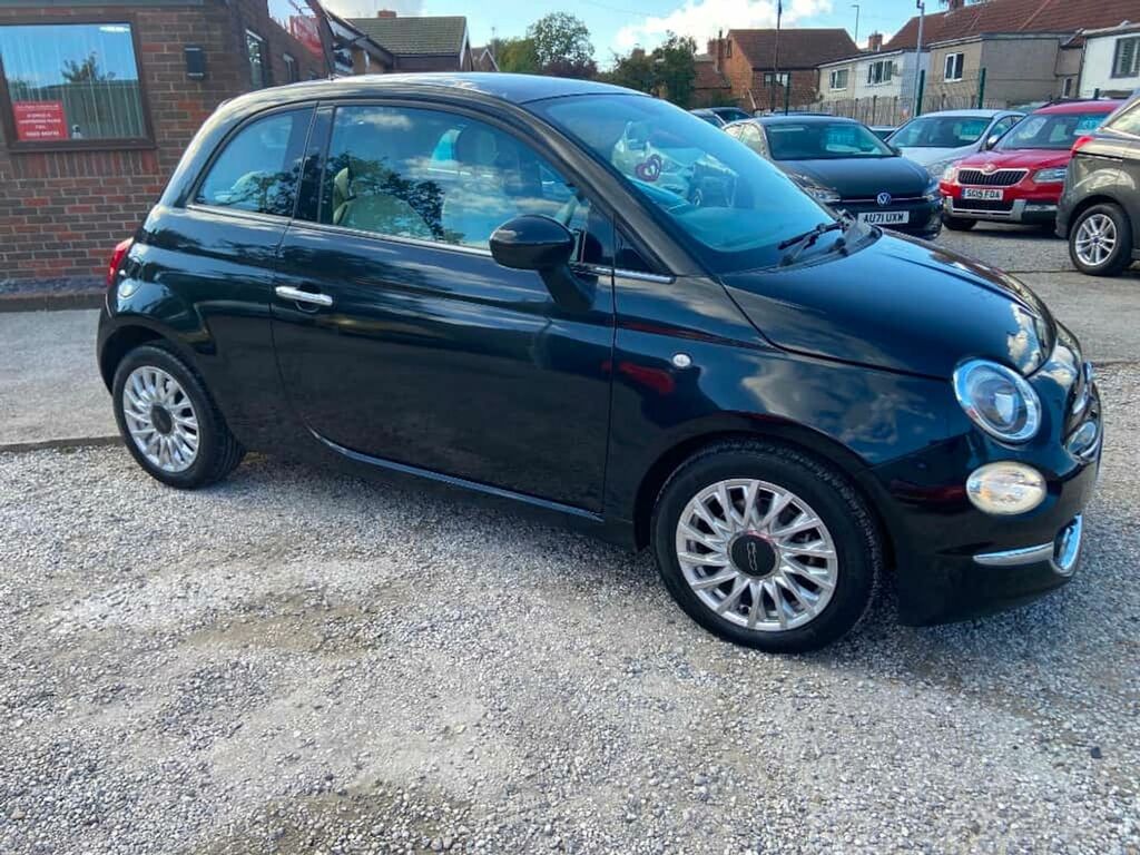 Fiat 500 Lounge Black