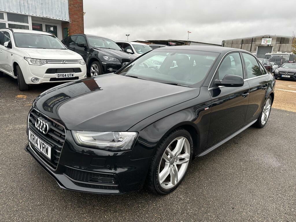 Audi A4 2.0 Tdi S Line S Tronic Quattro Euro 5 S S Black #2