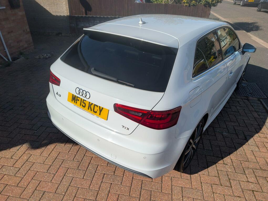 Audi A3 S Line White #6