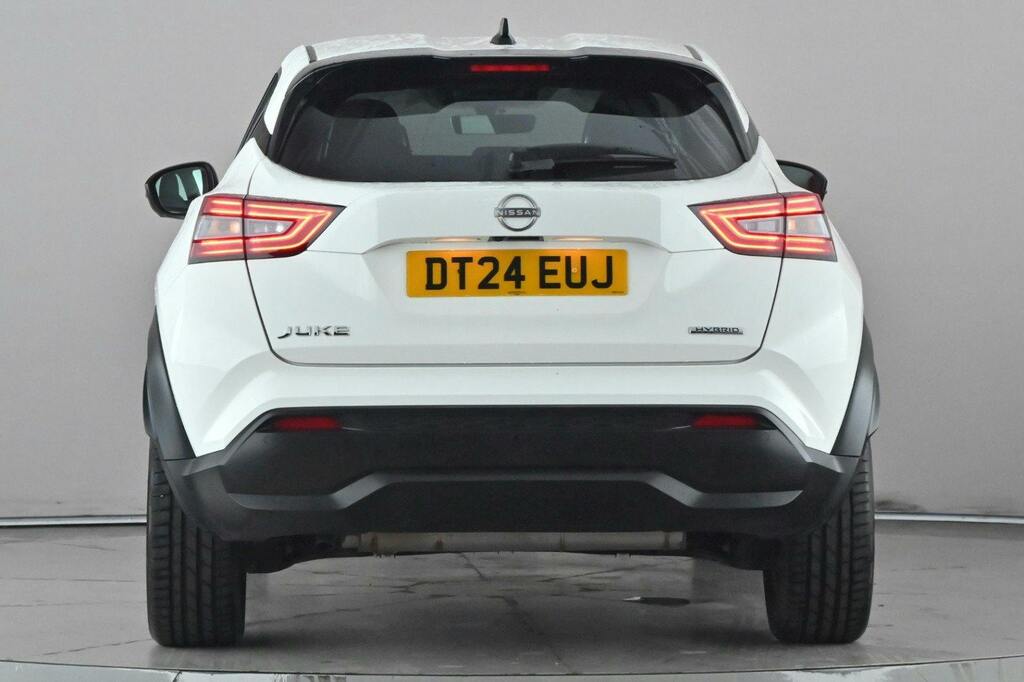 Nissan Juke 1.6 Tekna Suv Hybrid White #5