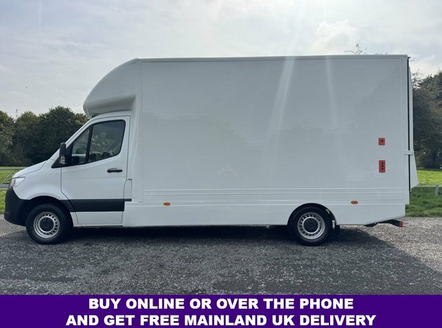 Mercedes-Benz Sprinter 2.0 315Cdi 3.5T. Lwb 4.2M. Luton Large Tail Lift E White #6