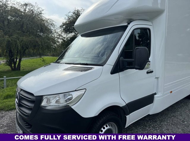 Mercedes-Benz Sprinter 2.0 315Cdi 3.5T. Lwb 4.2M. Luton Large Tail Lift E White #5