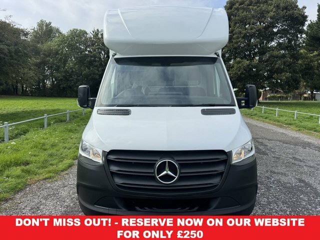 Mercedes-Benz Sprinter 2.0 315Cdi 3.5T. Lwb 4.2M. Luton Large Tail Lift E White #3