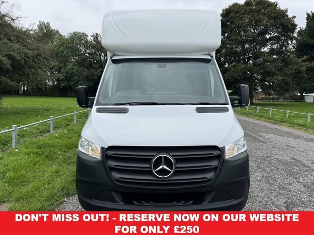 Mercedes-Benz Sprinter 2.0 315Cdi 3.5T. Lwb 5 M X 2.2M Int. Height Curtai White #5