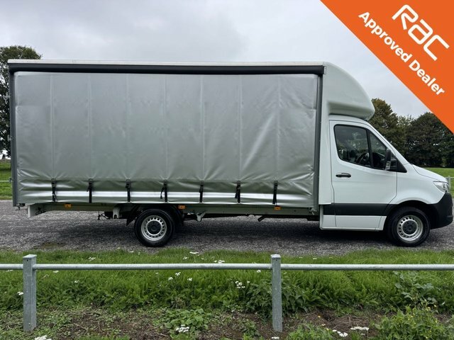 Mercedes-Benz Sprinter 2.0 315Cdi 3.5T. Lwb 5 M X 2.2M Int. Height Curtai White #3