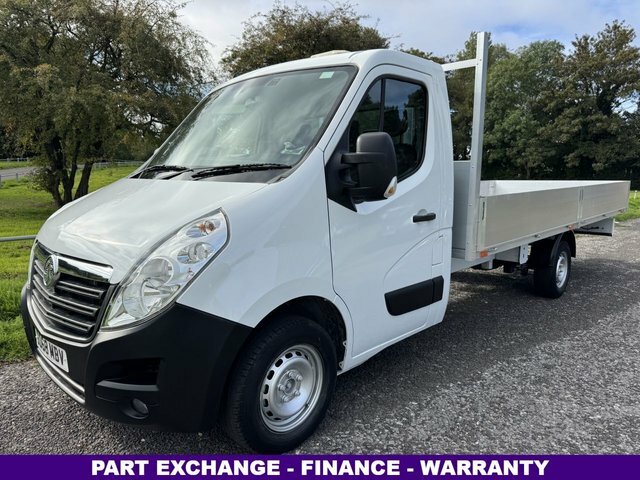 Vauxhall Movano 2.3Cdti 3.5T. Eu 6 5.2M. 17Ft Dropside Transit S White #2