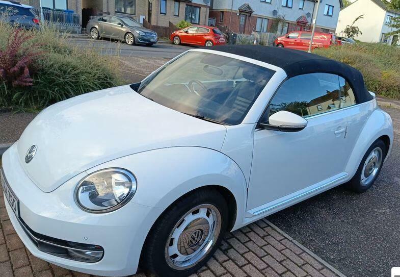 Volkswagen Beetle Design White #3