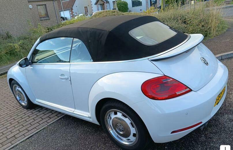 Volkswagen Beetle Design White #4