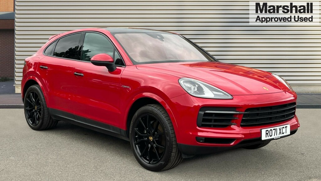 Porsche Cayenne Cayenne Coupe E-hybrid Tiptronic S Red