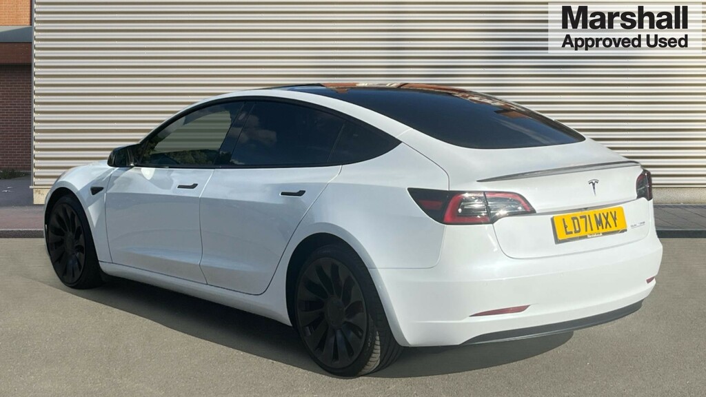 Tesla Model 3 Model 3 Performance Awd Performance Upgrade LD71MXY White #5