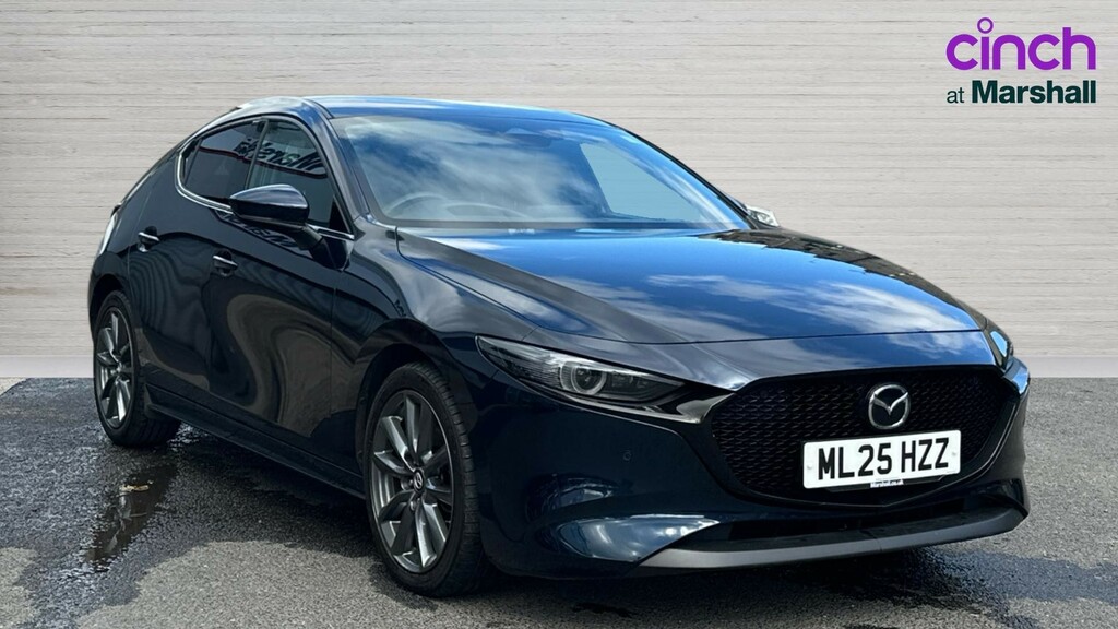 Mazda 3 3 2.5 E-skyactiv G Mhev 140 Exclusive-line Aut Blue