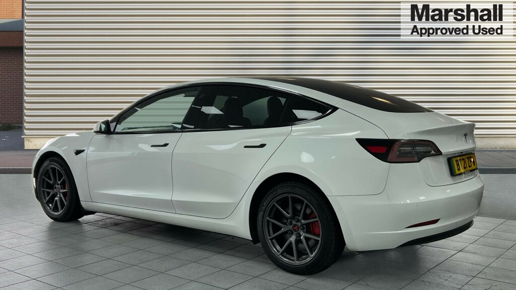 Tesla Model 3 Model 3 Long Range Awd BT21ZFW White #5