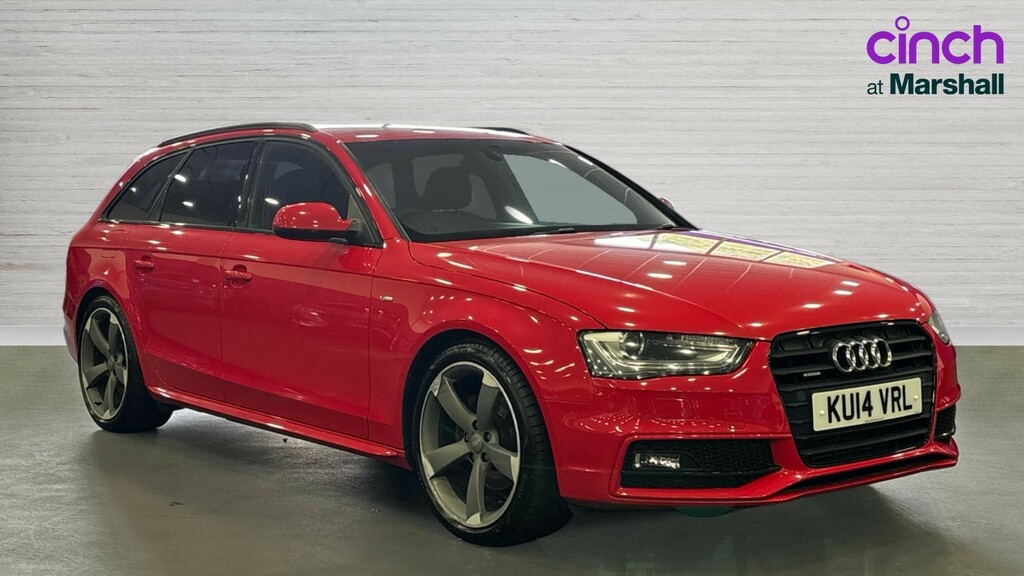 Audi A4 Avant A4 2.0 Tdi 177 Quattro Black Edition S Tronic Red