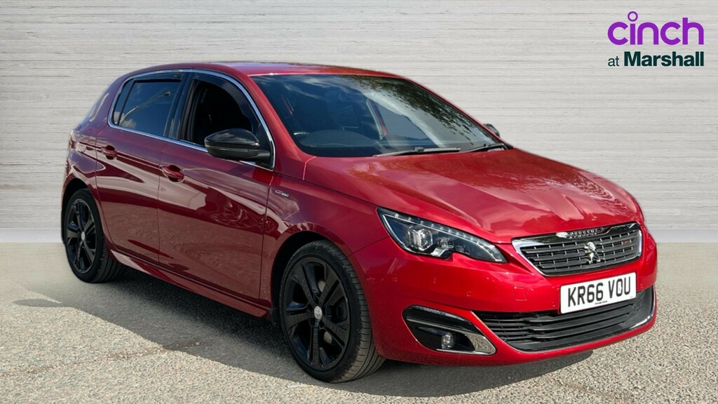 Peugeot 308 308 2.0 Bluehdi 150 Gt Line Eat6 Red