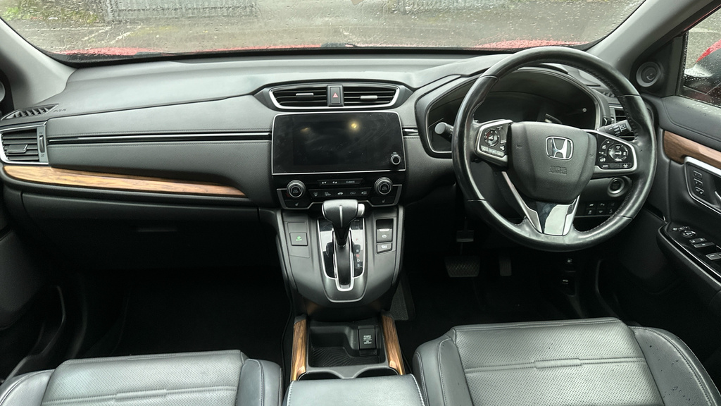 Honda Cr-V Cr-v 1.5 Vtec Turbo Ex Cvt Red #4