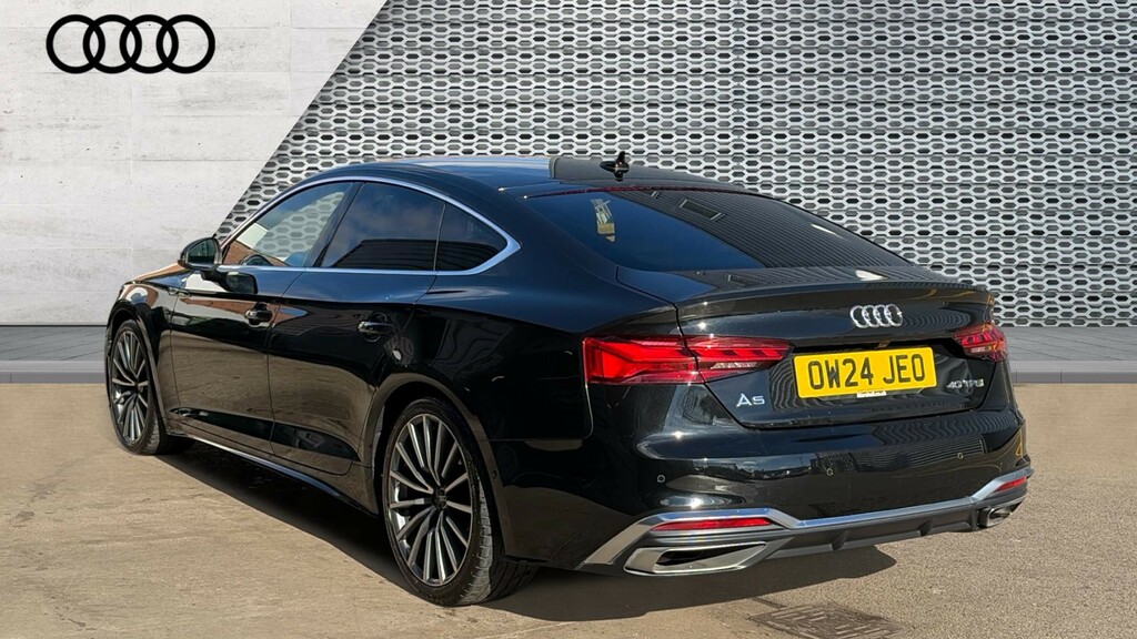 Audi A5 A5 40 Tfsi 204 S Line S Tronic Tech Pack Black #3