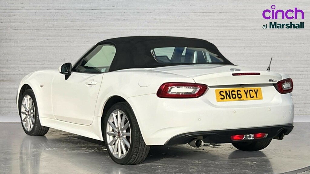 Fiat 124 Spider 124 Spider 1.4 Multiair Lusso Plus White #5