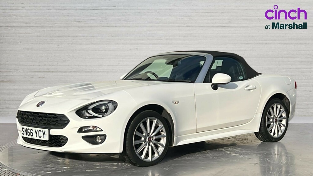 Fiat 124 Spider 124 Spider Lusso Multiair White #7