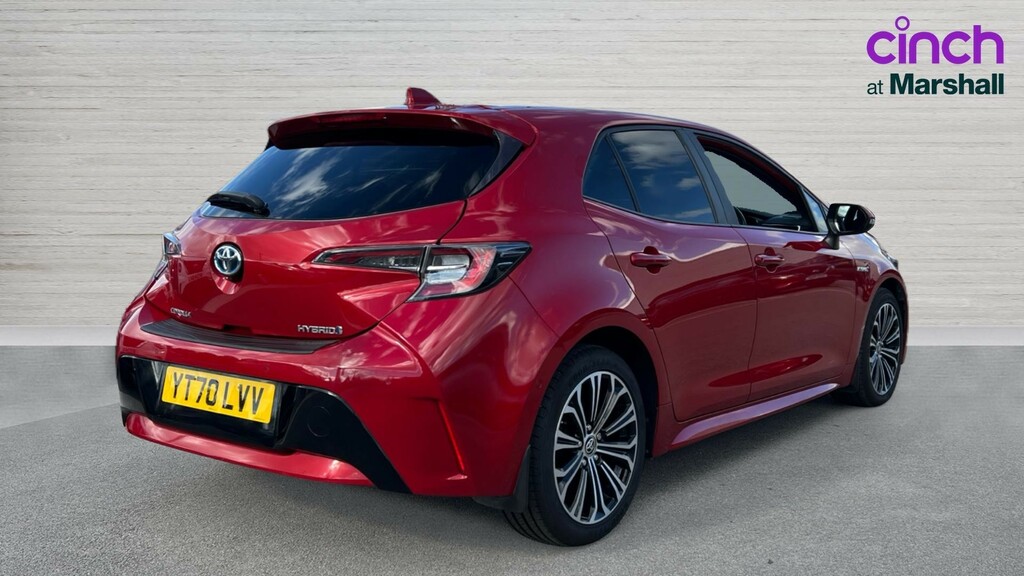 Toyota Corolla Corolla 1.8 Vvt-i Hybrid Design Cvt Red #3