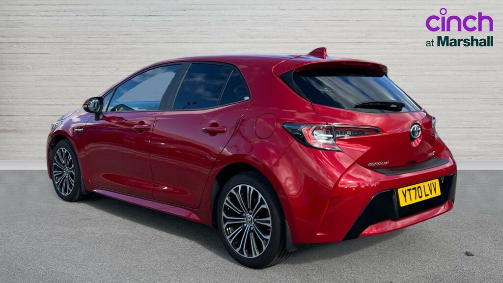 Toyota Corolla Corolla 1.8 Vvt-i Hybrid Design Cvt Red #5