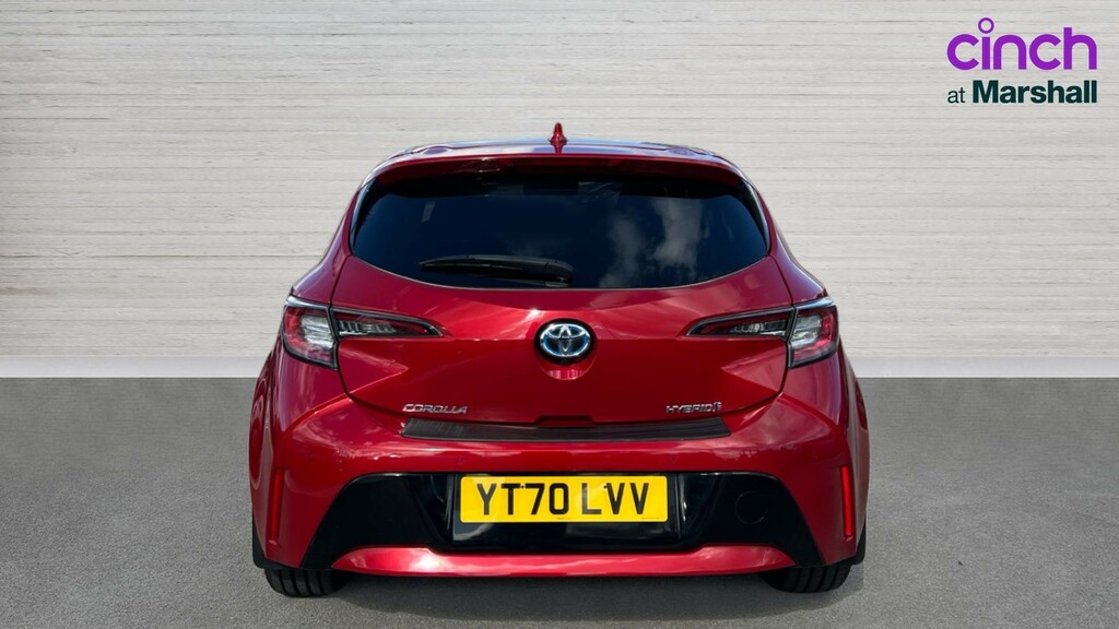 Toyota Corolla Corolla 1.8 Vvt-i Hybrid Design Cvt Red #4