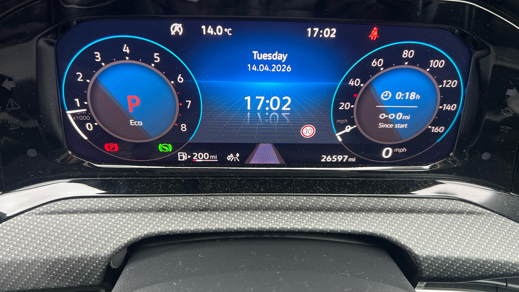 Volkswagen Golf 2.0 Tdi Life Euro 6 Ss Grey #14