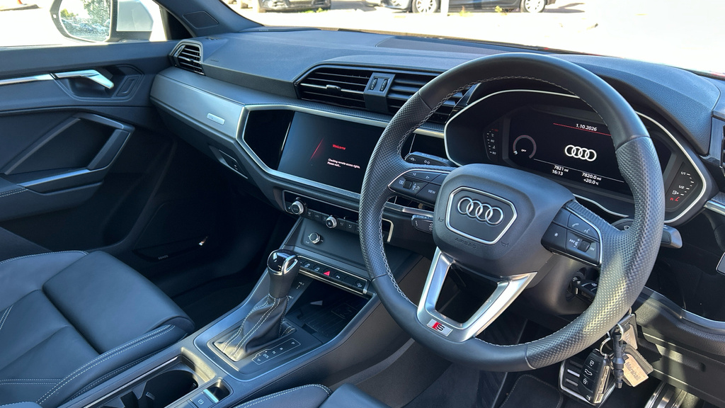 Audi Q3 Q3 35 Tfsi S Line S Tronic Leather White #6