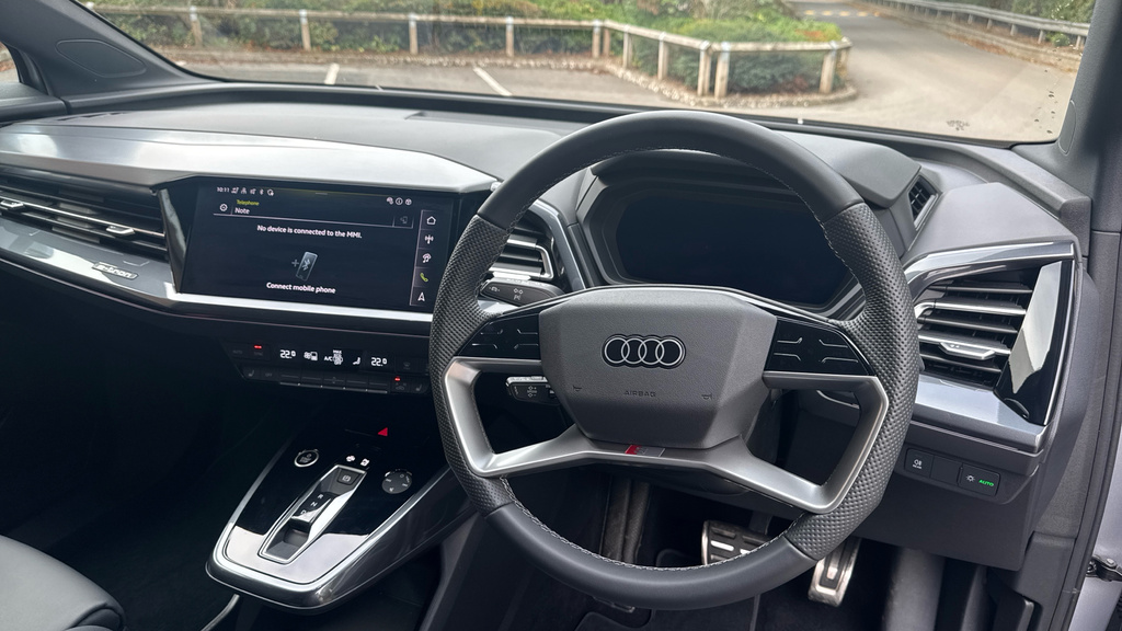 Audi Q4 E Tron Q4 210Kw 45 82Kwh S Line Leather Silver #6