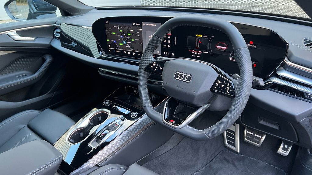 Audi A6 Saloon A6 2.0 E-hybrid Quattro 299 S Line S Tronic Blue #6