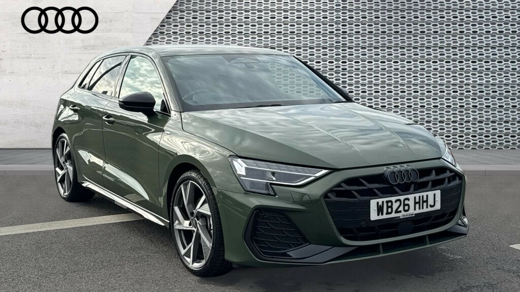 Audi A3 A3 1.5 Tfsi 150 Black Edition S Tronic Green