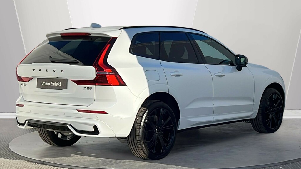 Volvo XC60 Xc60 2.0 T8 455 Phev Ultra Black Ed Awd Geartr White #2