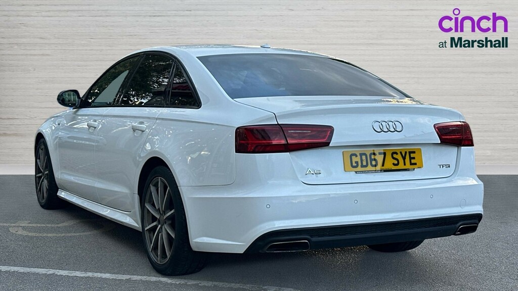 Audi A6 Saloon A6 1.8 Tfsi Black Edition S Tronic White #5