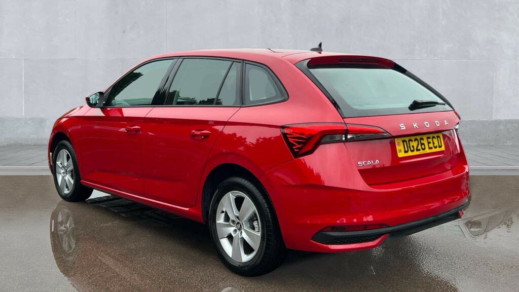 Skoda Scala Scala 1.0 Tsi 116 Se Edition Red #3