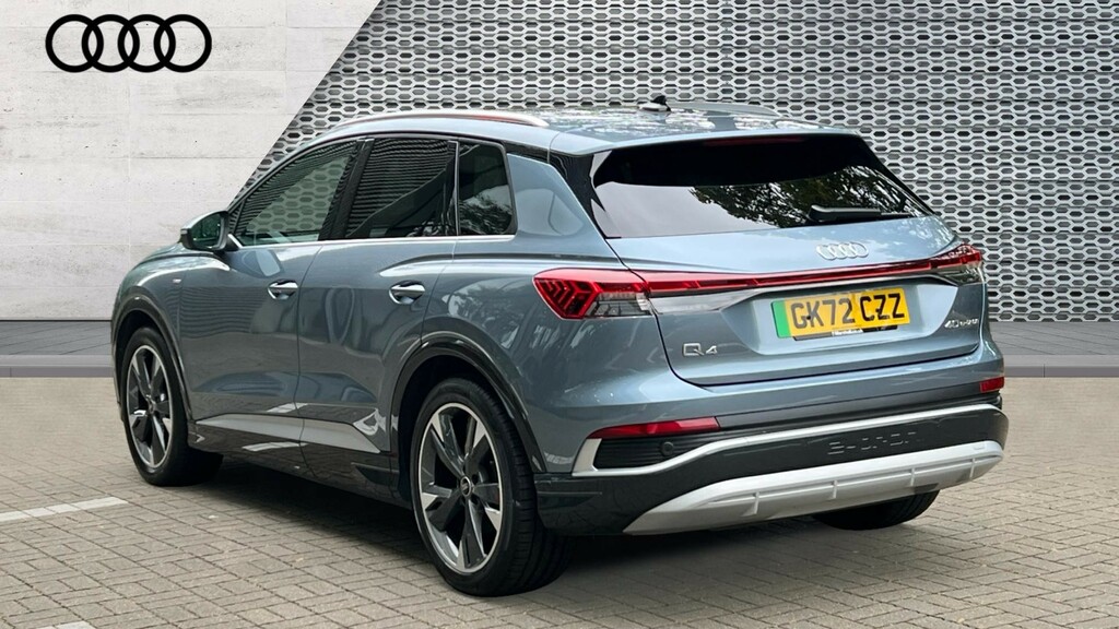 Audi Q4 E Tron Q4 150Kw 40 82Kwh S Line Blue #3