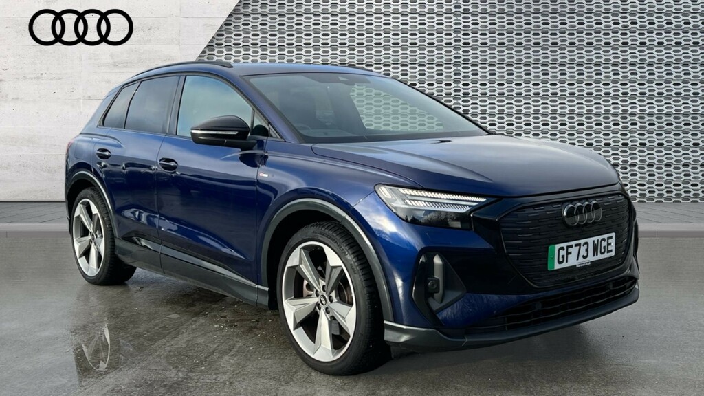 Audi Q4 E Tron Q4 220Kw 50 Quattro 82Kwh Black Edition Blue