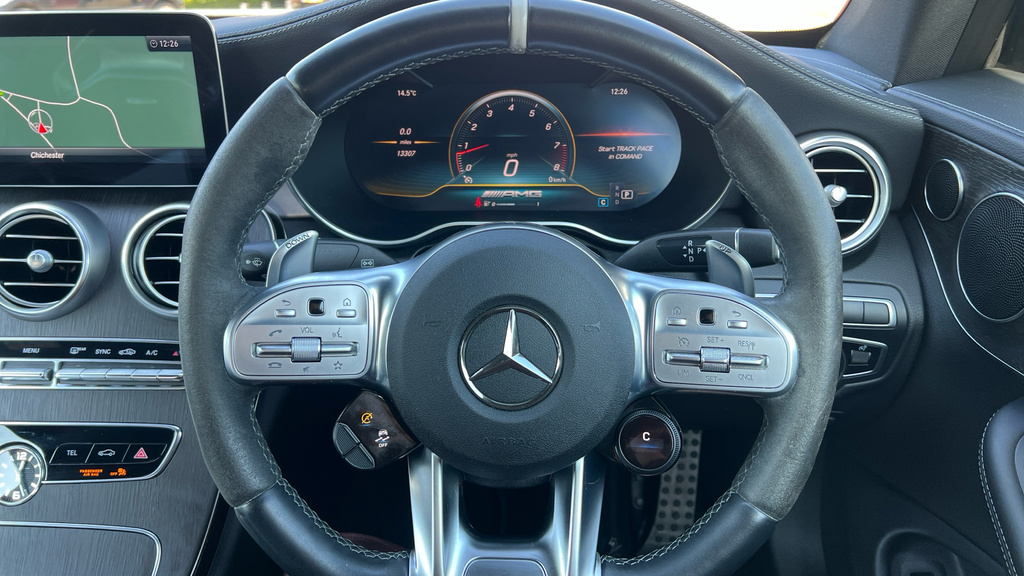 Mercedes-Benz C Class C200 Amg Line Edition 9G-tronic Black #12