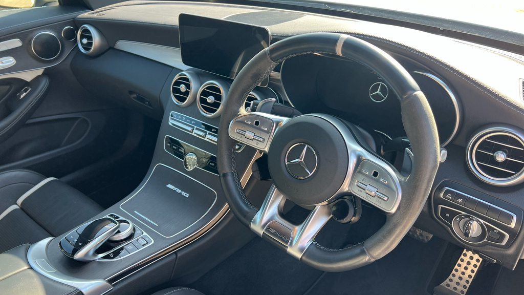 Mercedes-Benz C Class C200 Amg Line Edition 9G-tronic Black #3