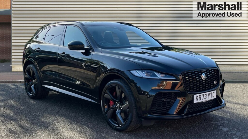 Jaguar F-Pace F-pace 5.0 V8 550 Svr Awd Panoramic Roof Black