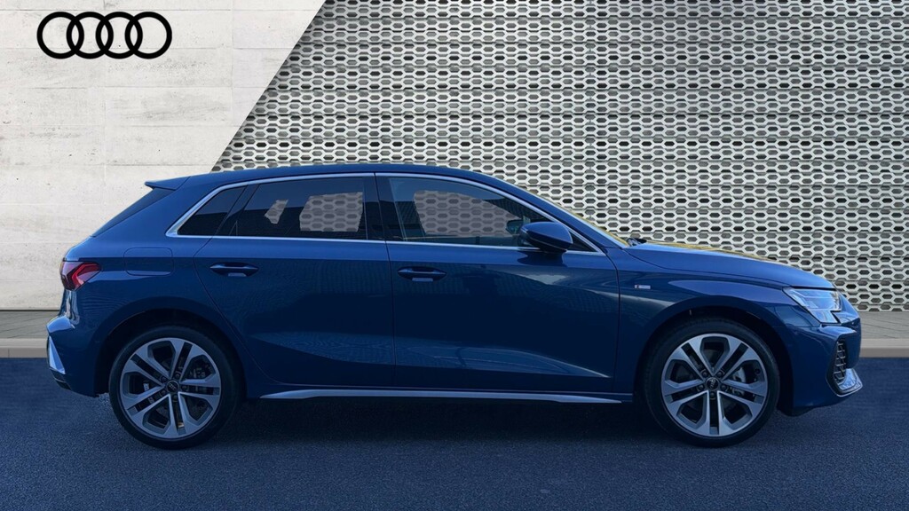 Audi A3 Audi A3 Sportback S Line Tfsi E 204 Ps S Tronic Blue #4