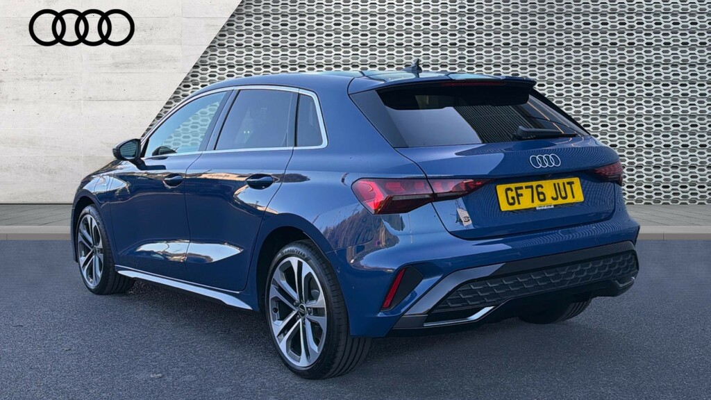 Audi A3 Audi A3 Sportback S Line Tfsi E 204 Ps S Tronic Blue #3