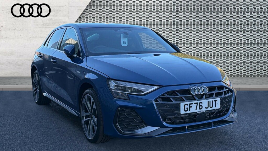 Audi A3 Audi A3 Sportback S Line Tfsi E 204 Ps S Tronic Blue