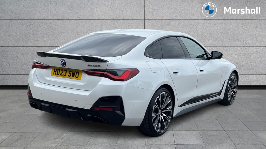 BMW 4 Series 420D M Sport Mhev White #22