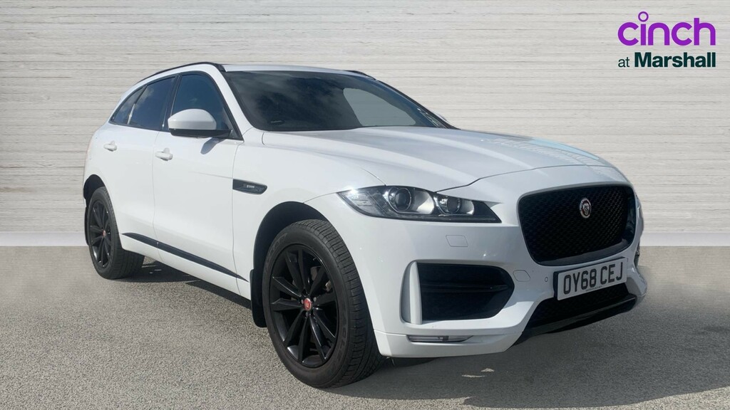 Jaguar F-Pace F-pace 2.0D R-sport Awd White