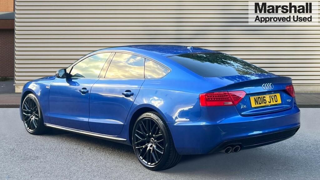 Audi A5 A5 2.0 Tdi 190 Black Edition Plus 5 Seat Blue #5