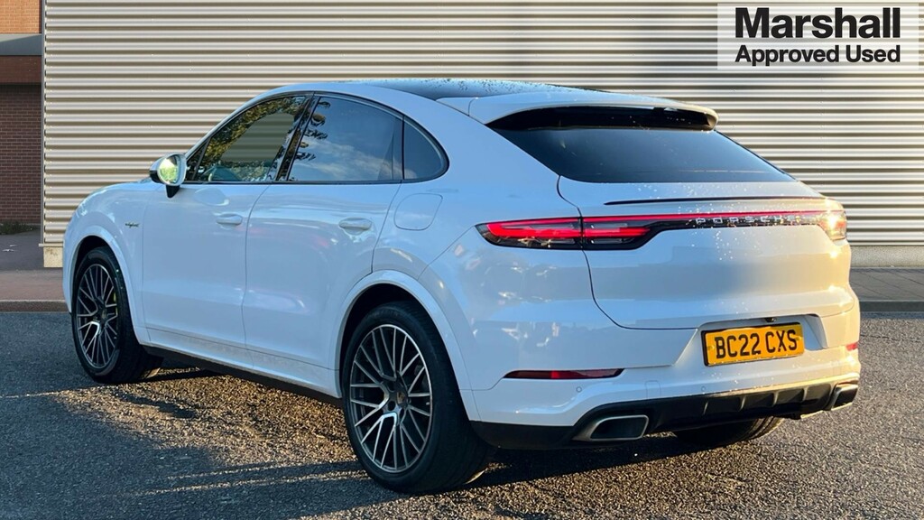 Porsche Cayenne Cayenne Coupe E-hybrid Tiptronic S White #5