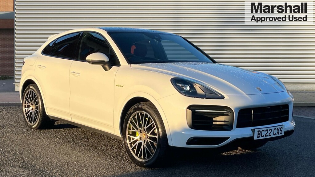 Porsche Cayenne Cayenne Coupe E-hybrid Tiptronic S White