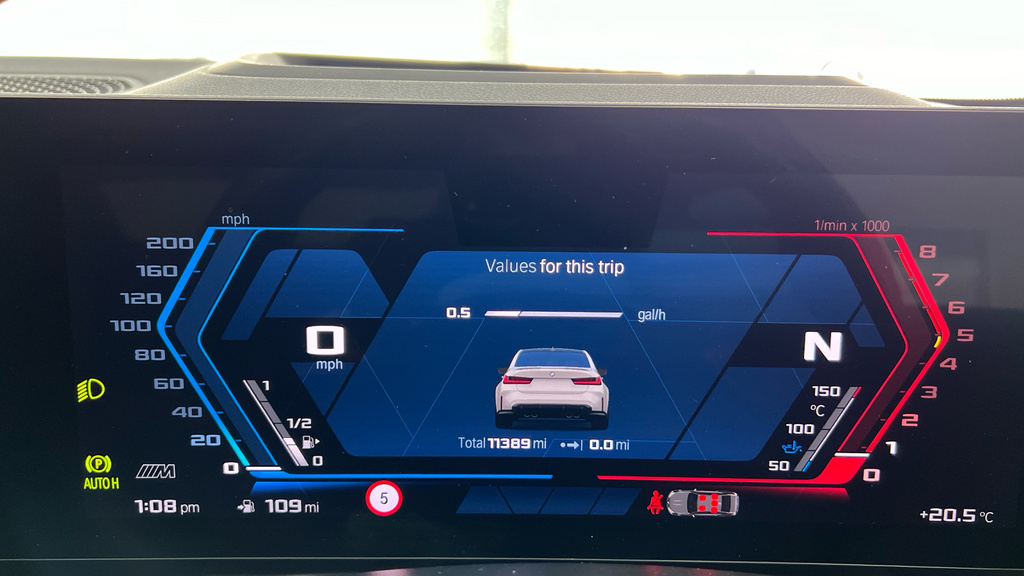 BMW M3 Xdrive Competition M Step 2023 Blue #9