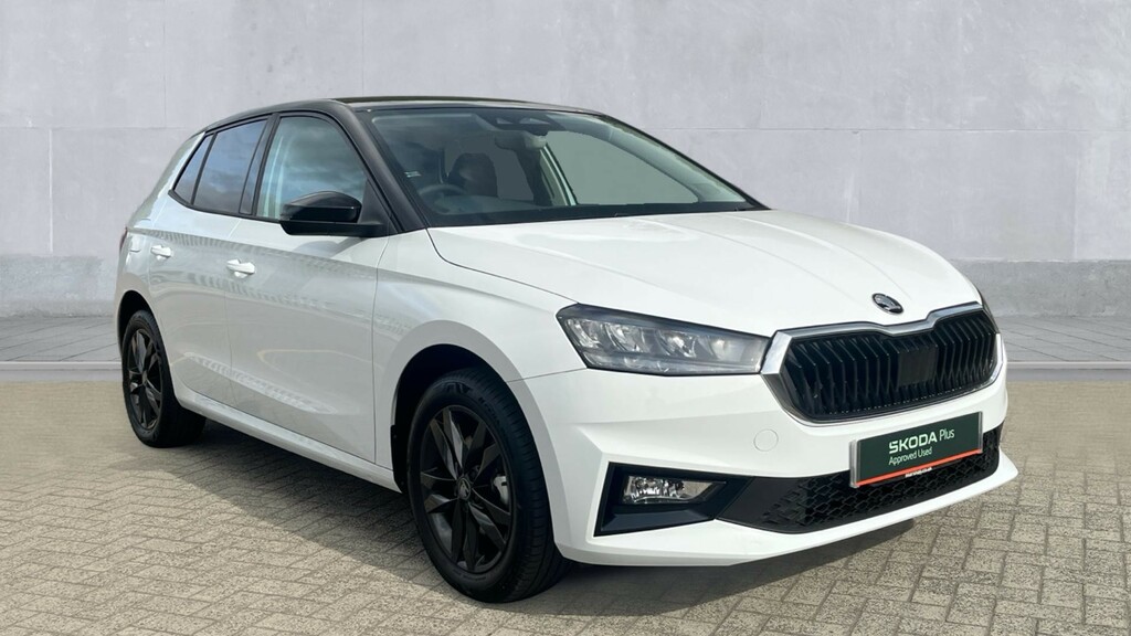 Skoda Fabia Fabia 1.0 Tsi 116 Design Edition Dsg White