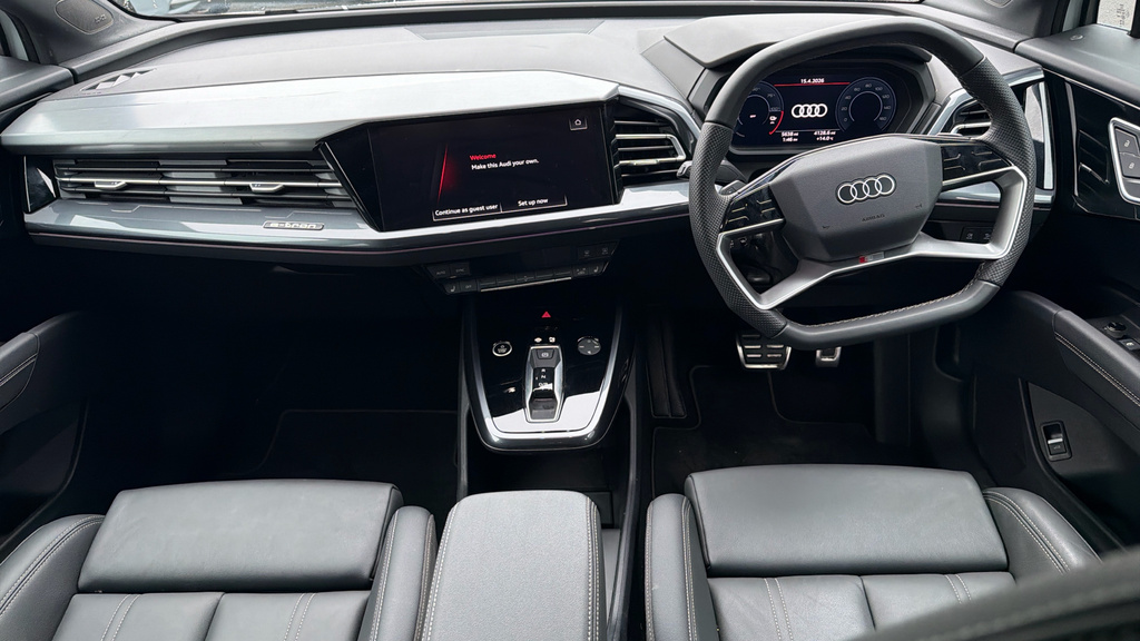 Audi Q4 E Tron 45 S Line Sportback 82Kwh 286 P Blue #12