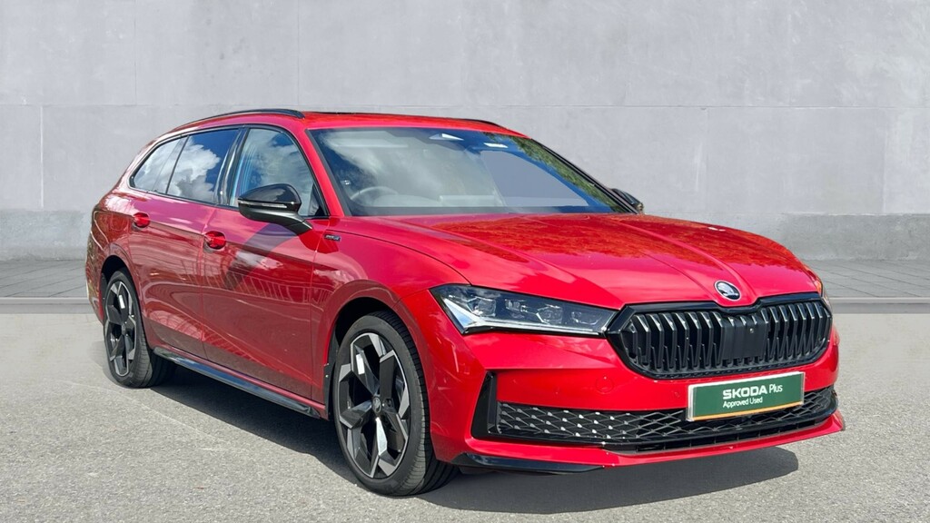 Skoda Superb Superb 1.5 Tsi Iv Sportline Dsg Red